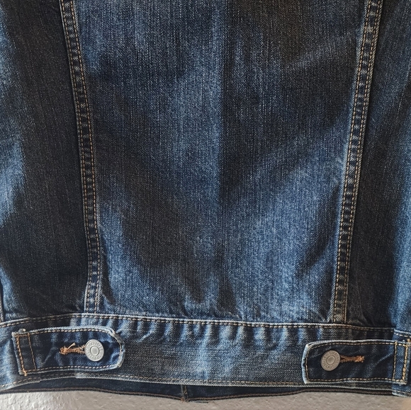 Levi's Womens Trucker Jean Jacket Button Down Denim Medium Wash Blue Size XS - Picture 12 of 13